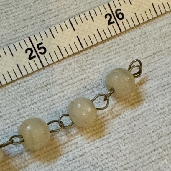 Beautiful Vintage 70s Carved Cream Onyx Beaded Aztec Sun God Necklace - Picture 5 of 5